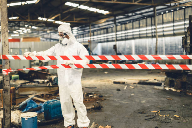 Professional Crime Scene Cleanup technician working in Walton, KY